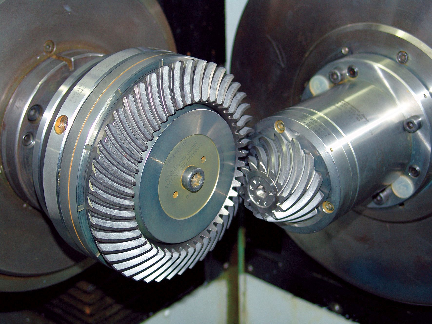 RINGSPANN clamping chucks and clamping mandrels are widely used in gearing technology RINGSPANN clamping chucks and clamping mandrels are widely used in gearing technology