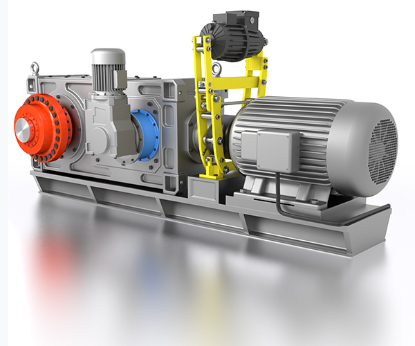 Space-saving alternative in which installation space is missing on either side of the brake The new RINGSPANN drum brakes of the DT series