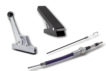 Cavi Push/Pull, Cavi di controllo, Cavi Bowden, Sistema leve di comando, Sistema accelleratore a pedale Sistemi di Controllo Remoto